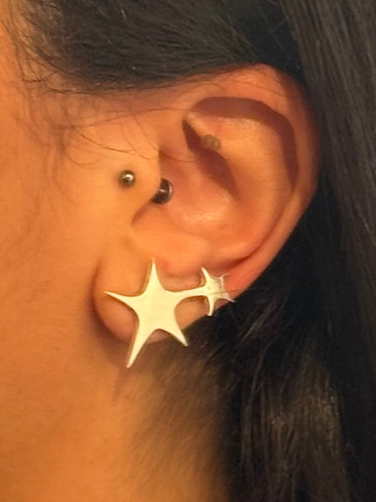 “Star girl” Simple earrings