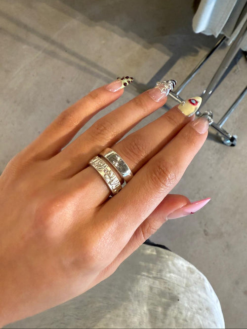 "Star Girl" Silver Band