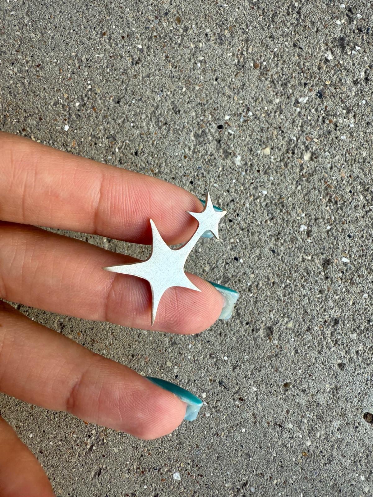 “Star girl” Simple earrings