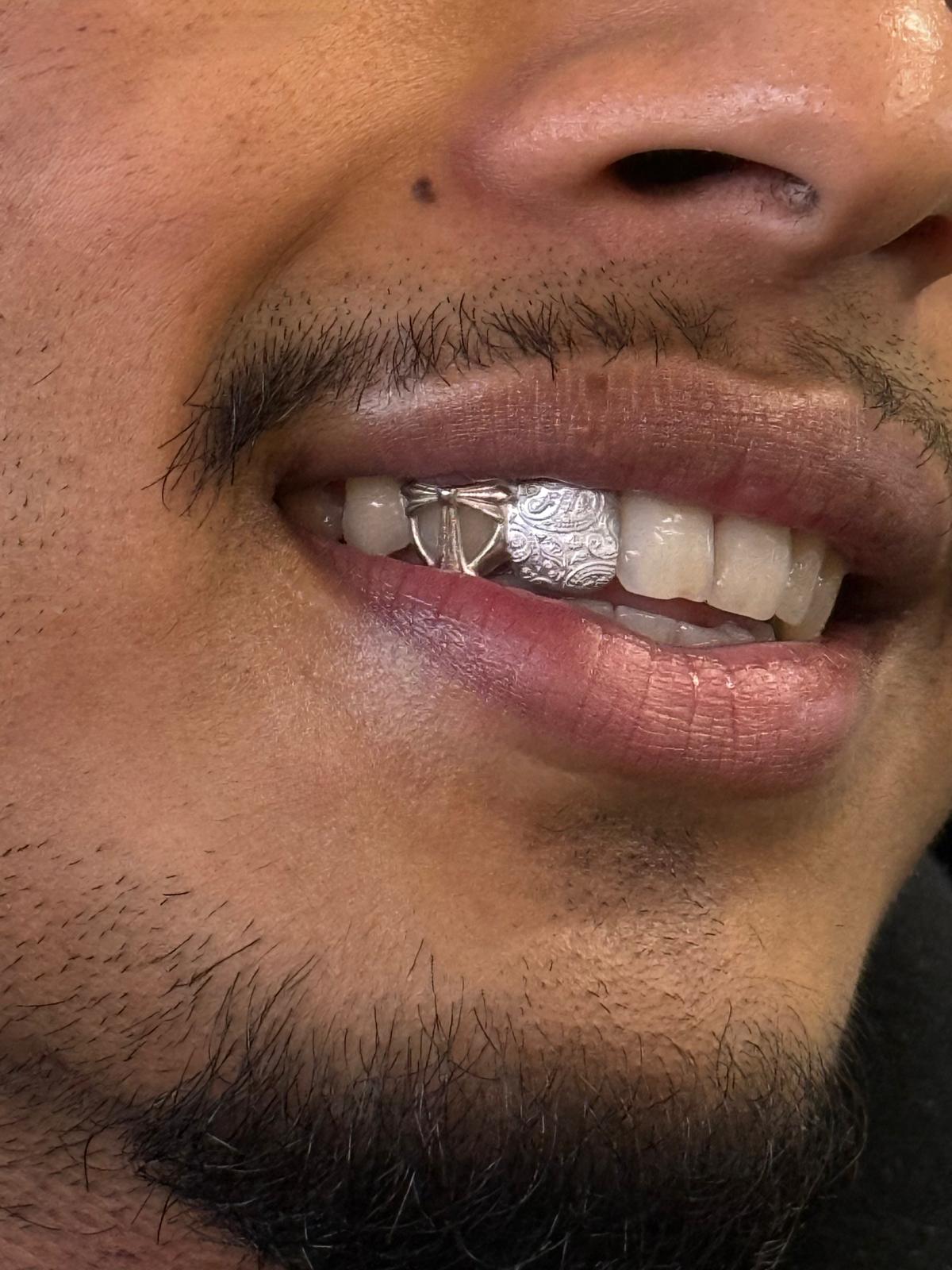 Cross + Paisley - Grillz
