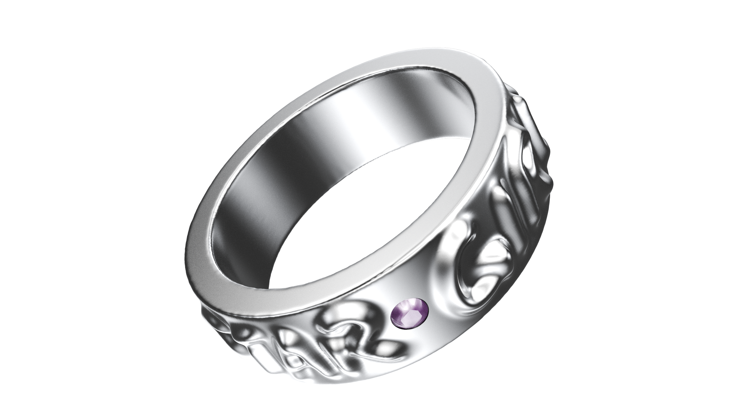 "Star Girl" Silver Band